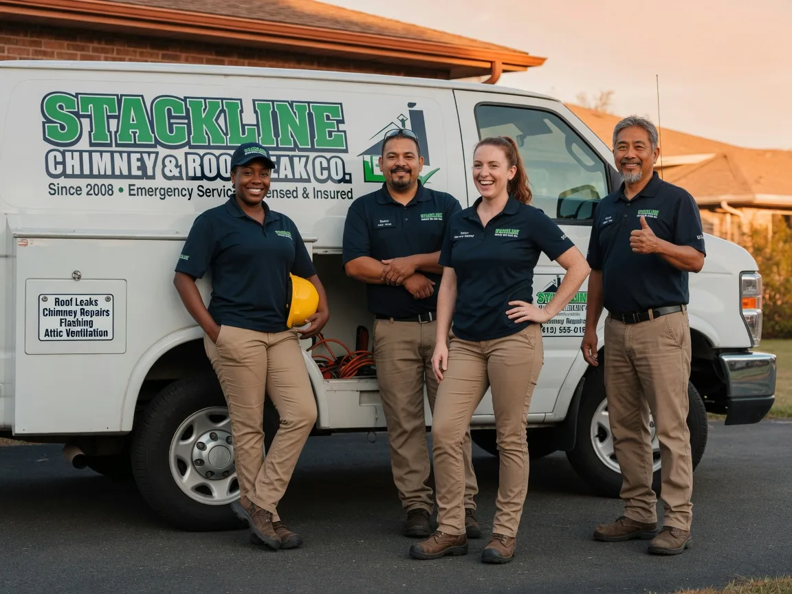 Chimney flashing repair company in Monticello, ME